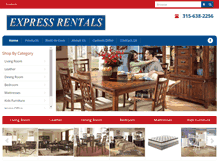 Tablet Screenshot of expressrentals.net